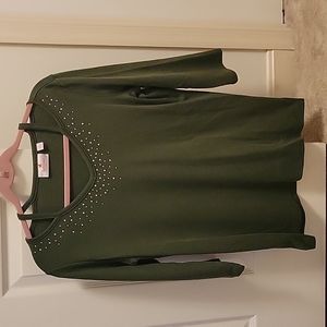 Like New! Green Quacker Factory shirt